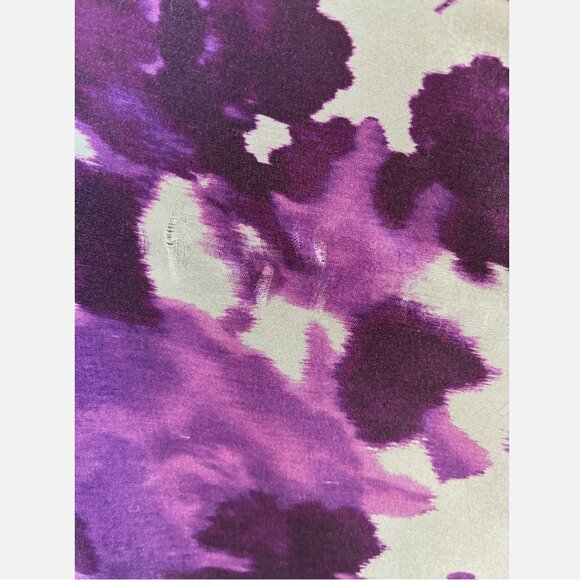 DRIES VAN NOTEN silk dress cream purple size 36 (small) - Picture 7 of 8